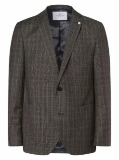 Neu ✔️ Bekleidung Andrew James Baukasten-Sakko Brayden In Braun Hellblau Günstig Kaufen ❤️