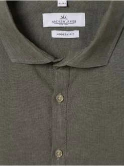 Auslauf ✨ Bekleidung Andrew James Hemd Barney In Schilf Günstig Kaufen 🛒 -Andrew Verkaufsladen andrew james hemd barney in schilf 2