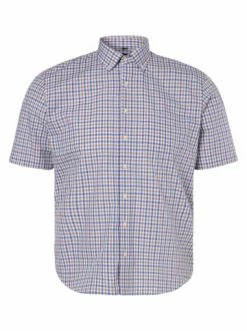 Budget 🌟 Bekleidung Andrew James Hemd In Blau Melange Günstig Kaufen 😀