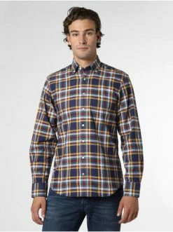 Aktion 😀 Bekleidung Andrew James Hemd In Marine Mehrfarbig Günstig Kaufen 💯 -Andrew Verkaufsladen andrew james hemd in marine mehrfarbig 3