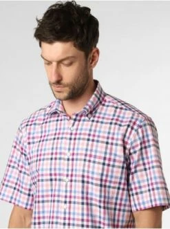 Rabatt 👏 Bekleidung Andrew James Hemd In Rosa Blau Günstig Kaufen ⭐ -Andrew Verkaufsladen andrew james hemd in rosa blau 4