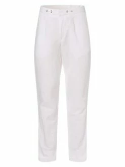 Neu 😍 Bekleidung Andrew James Hose Mit Leinen-Anteil Empire-Summer In Weiß Günstig Kaufen 👍