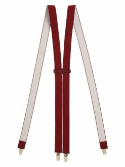 Bestpreis ❤️ Gürtel Andrew James Hosenträger In Bordeaux Günstig Kaufen 💯