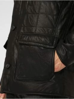 Coupon 🌟 Bekleidung Andrew James Lederjacke Finland In Schwarz Günstig Kaufen 🎉 -Andrew Verkaufsladen andrew james lederjacke finland in schwarz 3