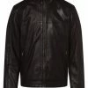 Budget ⌛ Bekleidung Andrew James Lederjacke In Marine Günstig Kaufen ✔️