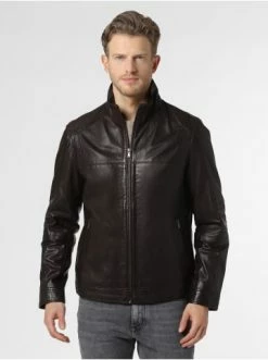 Rabatt 🧨 Bekleidung Andrew James Lederjacke In Schoko Günstig Kaufen 🎁