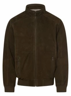 Rabatt ⭐ Outdoor & Sport Andrew James Lederjacke Oscar In Oliv Günstig Kaufen 🛒