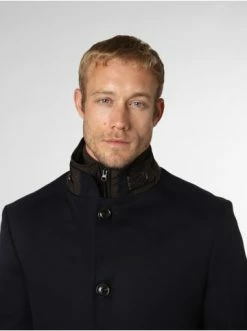 Angebote ❤️ Bekleidung Andrew James Mantel Winston In Marine Günstig Kaufen 🥰 -Andrew Verkaufsladen andrew james mantel winston in marine 2