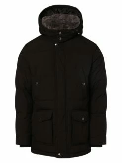 Aktion 😍 Bekleidung Andrew James Parka In Schwarz Günstig Kaufen 👏