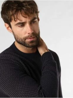 Budget 😀 Bekleidung Andrew James Pullover In Marine Braun Günstig Kaufen 🔔 -Andrew Verkaufsladen andrew james pullover in marine braun 2