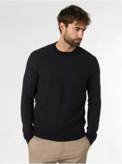 Budget 😀 Bekleidung Andrew James Pullover In Marine Braun Günstig Kaufen 🔔 -Andrew Verkaufsladen andrew james pullover in marine braun 3